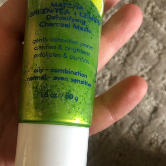 Purlisse Matcha green tea and lemon detoxifying charcoal mask 50g - Picture 6 of 8